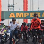 Pererat Sinergitas TNI-Polri, Korem 044/Gapo dan Polda Sumsel Olahraga Bersama