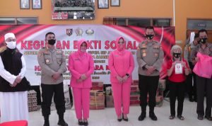 Peringati HUT Bhayangkara KE 74, HKGB KE 68 Dan HUT Polwan KE 72 Setukpa Lemdiklat Polri Laksanakan Baksos Disejumlah Tempat