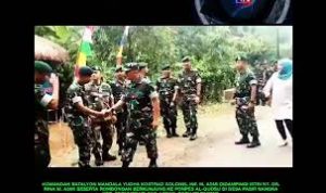Danyon Mandala Yudha Kostrad Kunjungi Ponpes Al-Qudsu