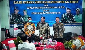 Sertijab dan Pisah Sambut Dandenpom I/5 Medan Berlangsung Sukses
