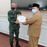 Dandim 0418/Palembang Dapat Piagam Penghargaan dari BKKBN Sumsel