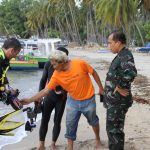 Danlanal Mataram Asah Kemampuan Menyelam Anggota