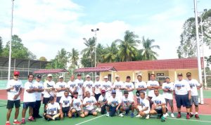 Drs H Najamuddin Resmi Buka Turnamen Tennis Lapangan