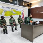 Bahas Inpres, Danlanal Mataram Zoom Meeting Bersama Menko Polhukam