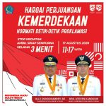 Gubernur Sulut Olly Dondokambey.SE  Tunjuk Raharjo DanUp 17 Agustus 2020