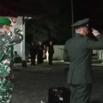 Dandim Minahasa Bertindak Sebagai IRUP diApel Kehormatan Renungan Suci