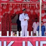 Koramil Jajaran Kodim 1302/Minahasa Ikuti Upacara Memperingati Detik-detik Proklamasi Kemerdekaan RI ke-75