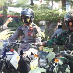 TNI dan Polri  Show Of Force mengelilingi Kota Sungguminasa