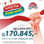 PLN ULP Majenang Gebyar Kemerdekaan Super Wow, Tambah Daya Rp. 170.845