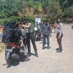 Petugas Posko Di Pintu Masuk Lebanna Aktif, Tak Kenal Lelah Memberikan Himbauan Protokol Kesehatan