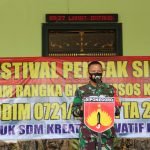 Kodim 0721/Blora, Gelar Festival Pencak Silat, Komsos Kreatif