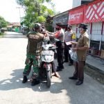 Tidak Gunakan Masker Saat Berkendaraan  Polsek Pebayuran  Berikan Sangsi Kerja Sosial