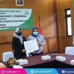 Kejari Kabupaten Bekasi Tandatangani MOU di Bidang Datun dengan BBWM