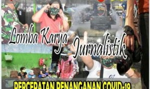 Kodam I/BB Buka Perlombaan Karya Jurnalistik Percepatan Penanganan Covid-19