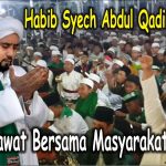 Masyarakat Sumsel Bersholawat Bersama Habib Syech Abdul Qadir Assegaf