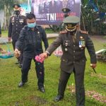 HUT ke-75 TNI, Kodim 0115/Simeulue Gelar Upacara dan Tabur Bunga