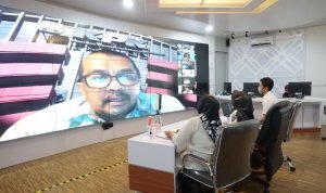 Plt Sekda Gowa Ikuti Rakor Monev Program Pemberantasan Korupsi