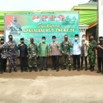 Dandim 0418/Palembang Hadiri Syukuran HUT ke-75 TNI di Masjid Darul Falah