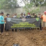 Dansektor 20 Citarum Harum Tinjau Langsung Kegiatan Padat Karya Pembuatan Tangggul Citarum