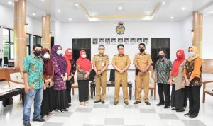 GTKHNK 35+ Kabupaten Gowa Temui Pjs Bupati Gowa