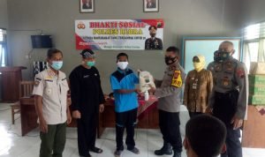 Baksos Polres Blora di Panti Sosial Disabilitas Mental Pamardi Karya