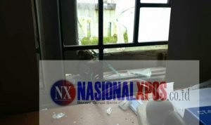 Jelang Subuh,Jendela Ruangan Bendahara Sekretariat DPRK Simeulue Di Lempar Batu OTK