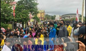 Diiringi Shalawat,Mahasiswa Dan DPRK Simeulue Sepakat Tolak Omnibus Law