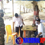 Babinsa Posramil 07/Teupah Barat Himbau Pengunjung Tempat Wisata Patuhi Prokes