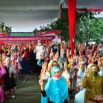 Emak-Emak Megang Sakti Deklarasi Dukungan H2G Mulya