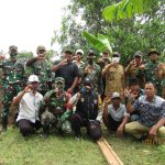 Dansektor 20 Langsung Cek Kegiatan Pembuat Embung dan Normalisasi di Desa Jayasakti