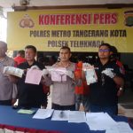 Polsek Teluknaga Amankan Empat Pelaku Curanmor