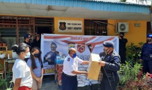 Satbrimob Gelar Bakti Sosial Dalam Menyambut HUT Korps Brimob Polri ke-75