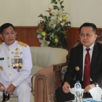 Danlantamal VIII Terima Kunjungan Pjs. Gubernur Sulut beserta Forkopimda