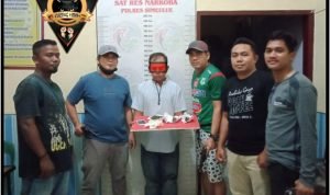 Team Kucing Hitam Polres Simeulue Tangkap Pengedar Ganja