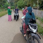 Mahasiswa KKN Unimal Bagikan Masker Kepada Masyarakat Gampong