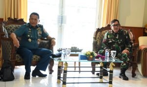 Danlantamal VIII Terima Kunjungan Kerja Tim Kemenkopolhukam