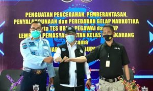 Pegawai Lapas Cikarang IIA ada 112 Orang yang Lakukan Tes Urine