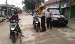 Woro-Woro Cegah Covid-19 Galakan Polsek Cibarusah