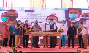 Wakapolda Sumsel Hadiri Peringatan HKN ke-56 di Griya Agung