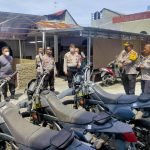 Wakapolda Sulut Cek Kendaraan dan Gudang Logistik Samapta