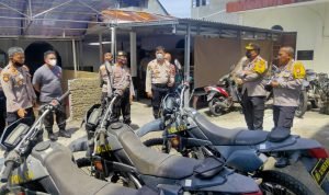 Wakapolda Sulut Cek Kendaraan dan Gudang Logistik Samapta