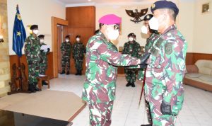 Letkol Laut (P) Pantun Ujung, Resmi Menjabat Asops Danlantamal VIII