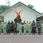 Pangdam Bersama Ketua Persit KCK PD II/Swj Kunjungi Makorem 044/Gapo