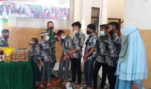 Dandim 0115/Simeulue Memberikan Santunan Kepada Yayasan Panti Asuhan Muhammadiyah