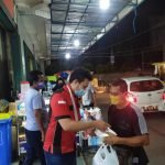 Dampak COVID-19, GMNI Manado Gelar Bhakti Sosial Bagi Makanan Kewarga Jalanan