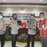 Tim Kedeputian V KSP Apresiasi Kesiapan Pengamanan Polda Sulut Hadapi Pilkada Tahun 2020