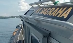 KP Sagraha Ditpolairud Polda Sulut Kawal Distribusi Logistik Pilkada