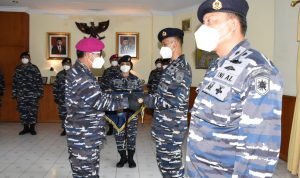 Jabatan Dansatrol Lantamal VIII dan Danlanal Tahuna Berganti