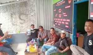 Silahturahmi dan Diskusi Santai, Awak Media Sambangi Kantor DPD LSM Penjara