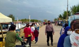 Hari Libur, Polres Serang Awasi Tempat Wisata Ditengah Pandemi Covid-19